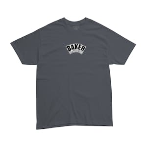 Baker Arch Logo T-Shirt - Charcoal