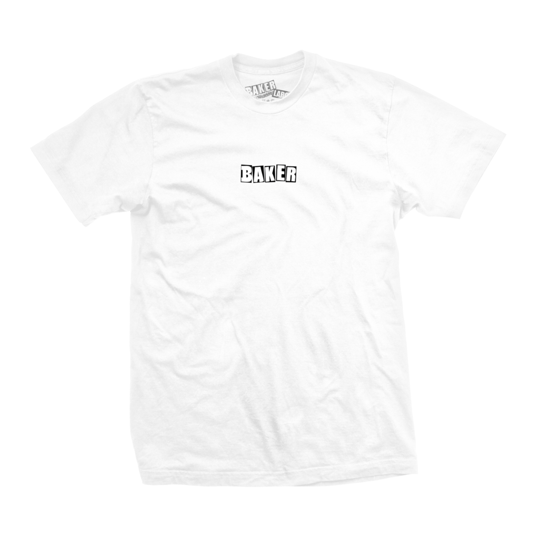 Baker Brand Logo T Shirt White Boardworld Store 3435