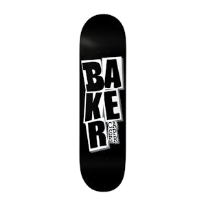 Baker Casper Stacked B2 8.5” Skateboard Deck - Black