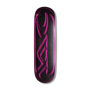 Boardworld Pill Skateboard Deck - Charcoal/Pink