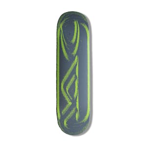 Boardworld Pill Skateboard Deck - Grey/Safety