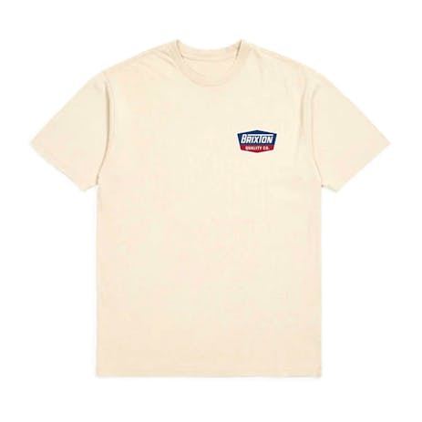 Brixton Regal T-Shirt - Cream/Navy