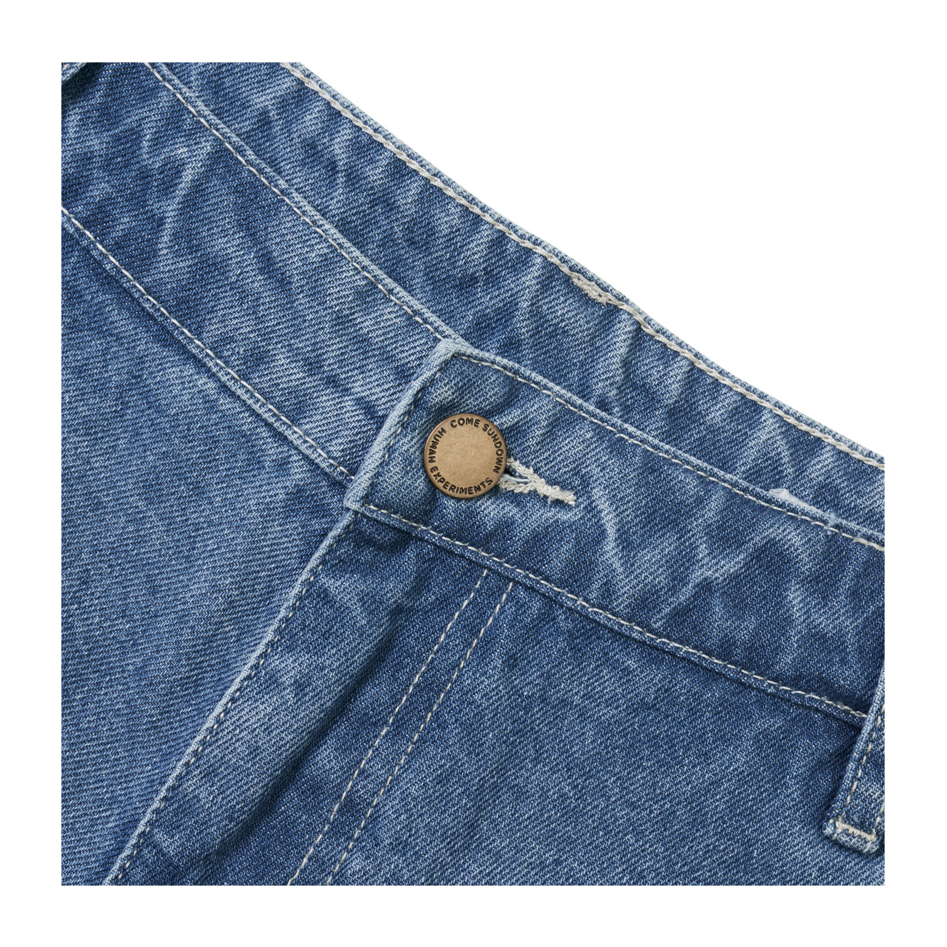 Come Sundown Assiduous Denim Shorts - Washed Blue | BOARDWORLD Store