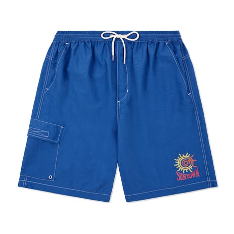 Come Sundown Fever Shorts - Blue