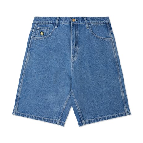 Come Sundown OJCGM Denim Shorts - Washed Blue