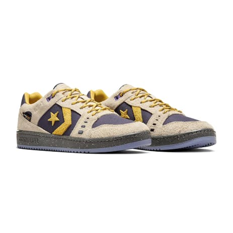 Converse AS-1 Pro Skate Shoe - Beach Stone/Baritone Blue/Ceylon Yellow