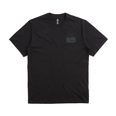 Converse Cons Short Sleeve T-Shirt - Black/Black