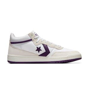 Converse Fastbreak Pro Mid Skate Shoe - White/Vaporous Grey