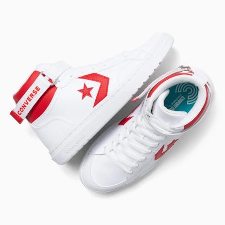 Converse Blaze V2 Pro Skate Shoe - White/Red