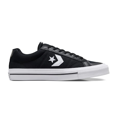 Converse Sport Casual Skate Shoe - Black