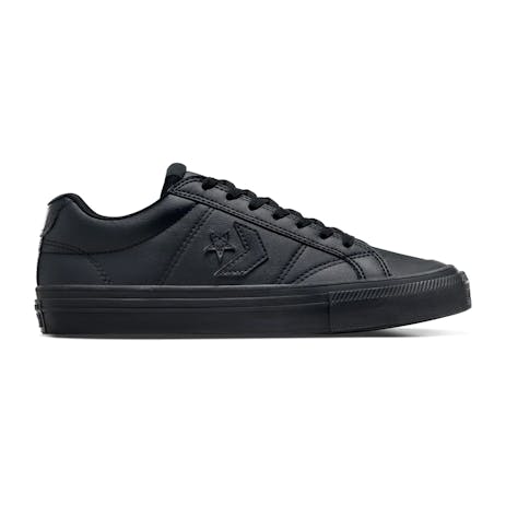 Converse Sport Casual Skate Shoe - Black/Black/Total Eclipse