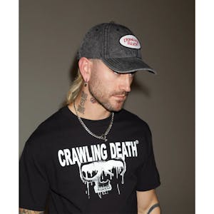 Crawling Death Acid Patch Hat - Black