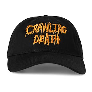 Crawling Death Cannibal Logo Hat - Orange/Black