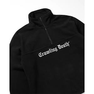 Crawling Death Gothic Logo Polar Fleece - Black