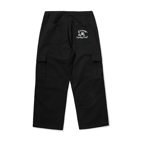 Crawling Death Reaper Cargo Pants - Black