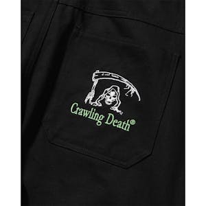 Crawling Death Reaper Cargo Pants - Black