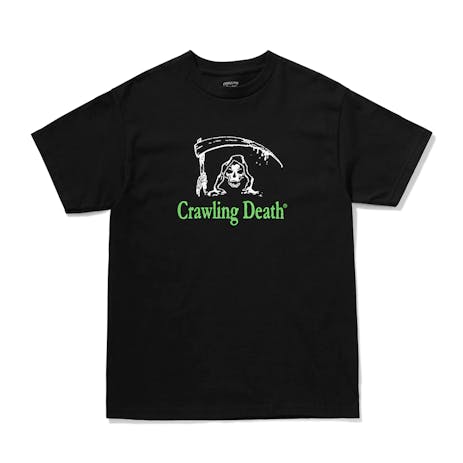 Crawling Death Reaper Logo T-Shirt - Black