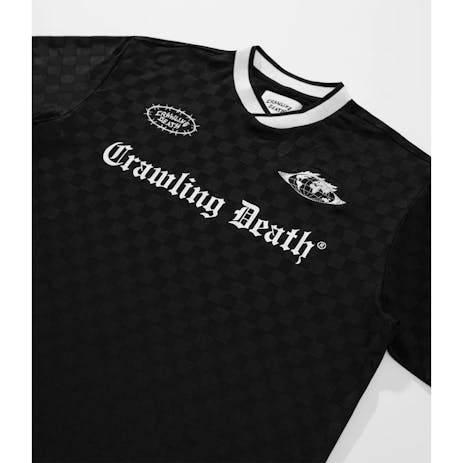 Crawling Death Soccer Jersey - Black