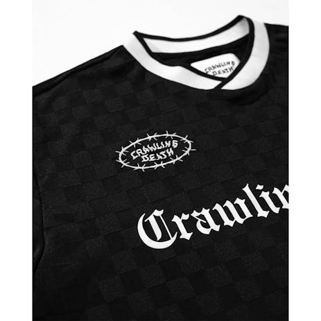 Crawling Death Soccer Jersey - Black