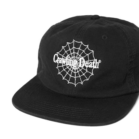 Crawling Death Web Logo Hat - Black