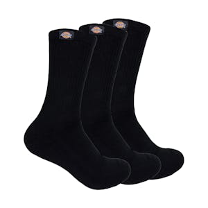 Dickies Classic Label Socks 3-Pack - Black