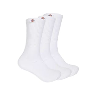 Dickies Classic Label Socks 3-Pack - White