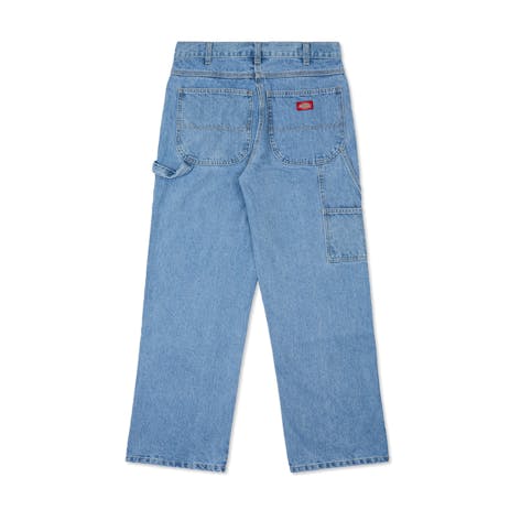 Dickies Relaxed Fit Carpenter Jeans - Light Indigo