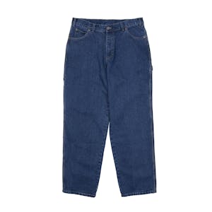 Dickies Relaxed Fit Carpenter Jeans - Stone Washed Indigo