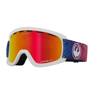 Dragon Lil D Youth Snowboard Goggle 2023 - Curly/Red Ion
