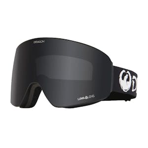 Dragon PXV Snowboard Goggle 2024 - Classic Black/Dark Smoke + Spare Lens