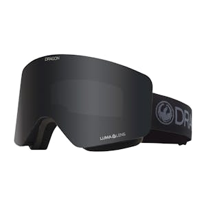 Dragon R1 OTG Snowboard Goggle 2023 - Blackout/Dark Smoke + Spare Lens