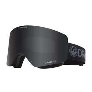 Dragon R1 OTG Snowboard Goggle 2024 - Blackout/Dark Smoke + Spare Lens