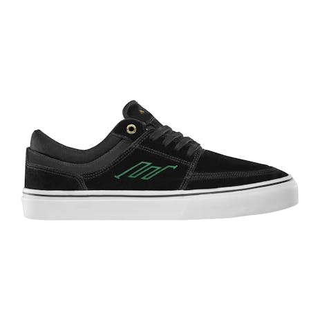 Emerica Hoban Skate Shoe - Black/White/Gold