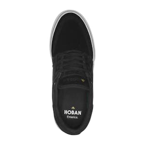 Emerica Hoban Skate Shoe - Black/White/Gold