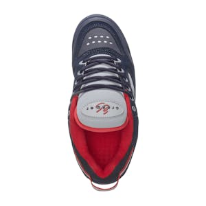 Es Creager Skate Shoe - Navy/Grey/Red