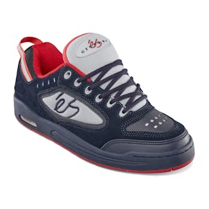 Es Creager Skate Shoe - Navy/Grey/Red