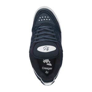 Es Creager Skate Shoe - Navy/White