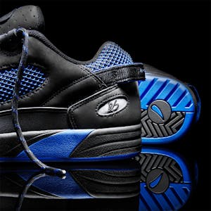 Es Muska Skate Shoe - Black/Royal