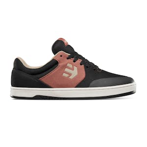 etnies Marana Skate Shoe - Black/Tan/Orange