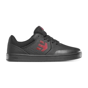 etnies Marana Youth Skate Shoe - Black/Red/Black