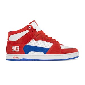 etnies MC Rap Hi Skate Shoe - Red/White/Blue