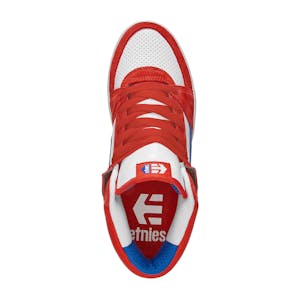 etnies MC Rap Hi Skate Shoe - Red/White/Blue