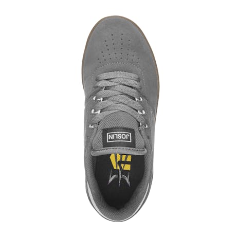 etnies Joslin Pro Youth Skate Shoe - Grey/Gum