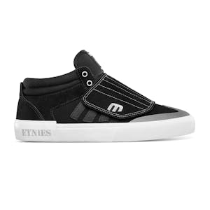 etnies Windrow Vulc Mid Skate Shoe - Black/White/Silver