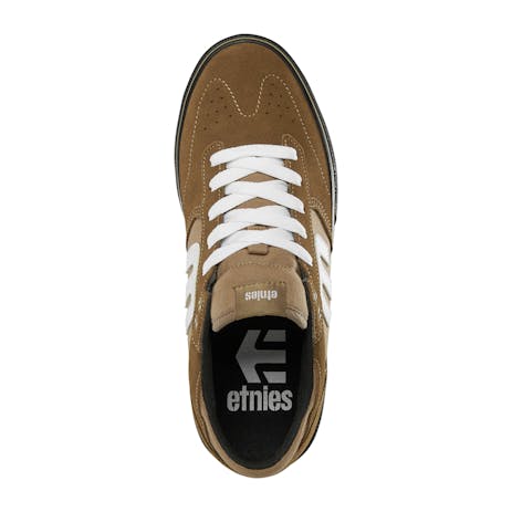 etnies Windrow Vulc Skate Shoe - Brown/Black/White