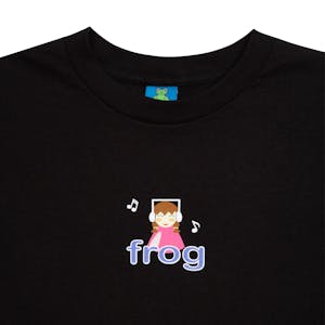 Frog I’m Not Listening T-Shirt - Black