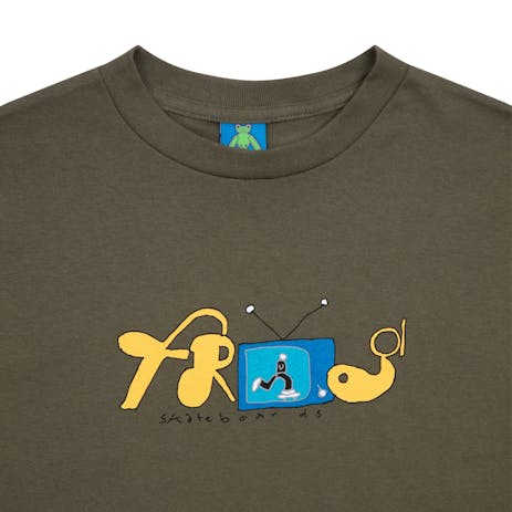 Frog Television T-Shirt - Army