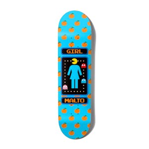 Girl x Pac-Man 8.25” Skateboard Deck - Malto