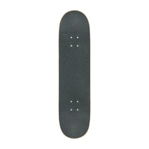 Globe G0 Checked Out 8.0” Complete Skateboard - Black/Off-White