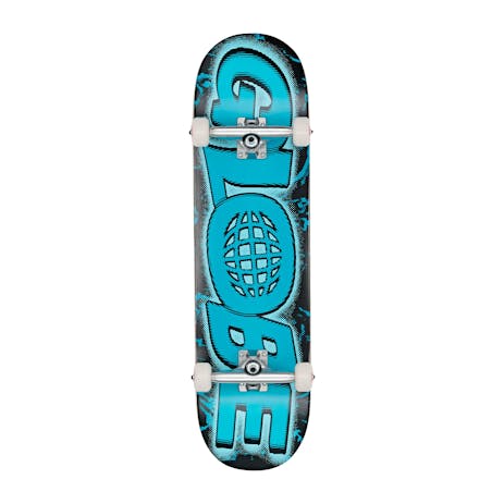 Globe G0 Reverb 8.5” Complete Skateboard - Black/Blue